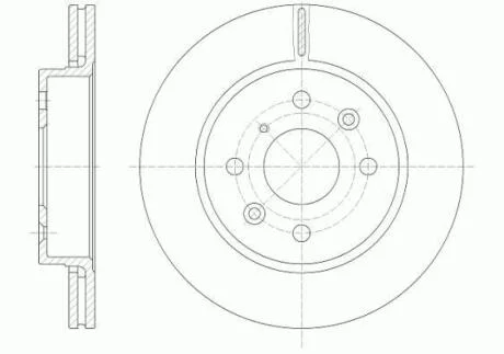 Гальмівний диск ROADHOUSE 6523.10