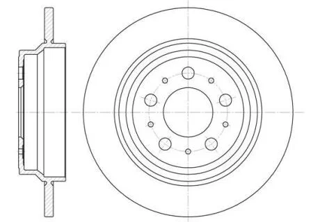 Гальмівний диск ROADHOUSE 6620.00