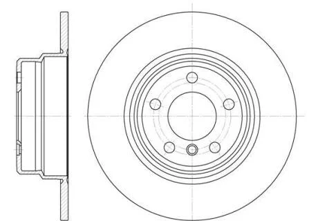 Гальмівний диск ROADHOUSE 6632.00