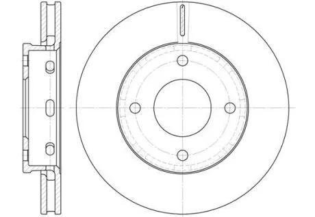 Гальмівний диск ROADHOUSE 6680.10
