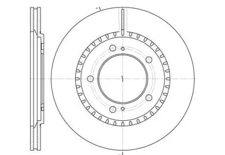 Гальмівний диск ROADHOUSE 6699.10