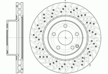 Гальмівний диск ROADHOUSE 6780.10
