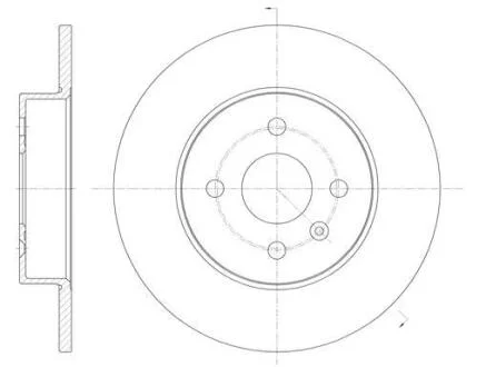 Гальмівний диск ROADHOUSE 6789.00