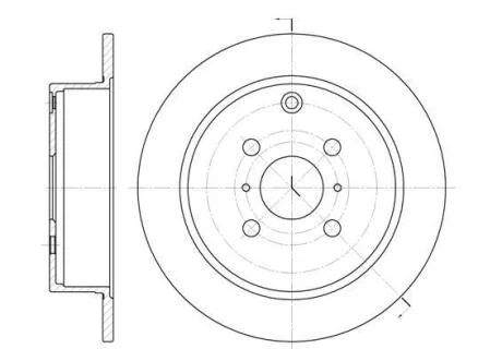 Гальмівний диск ROADHOUSE 680500