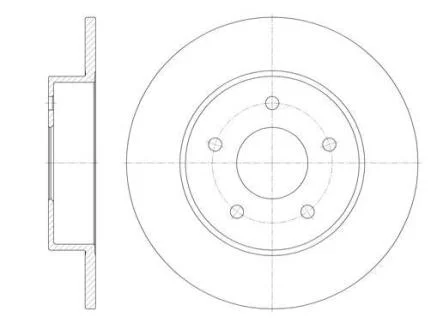 Гальмівний диск ROADHOUSE 6820.00