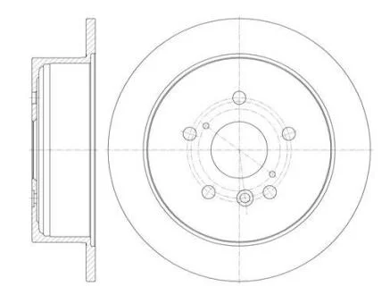 Гальмівний диск ROADHOUSE 6911.00