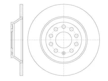 Гальмівний диск ROADHOUSE 6969.00