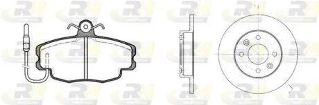 Гальмівний комплект ROADHOUSE 8141.00
