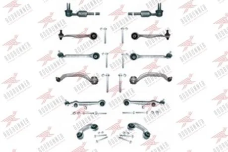 Важіль перед. комплект VW Passat B5, Audi A4-A6 (конус 21-24.5mm) Rodrunner KT-A-555