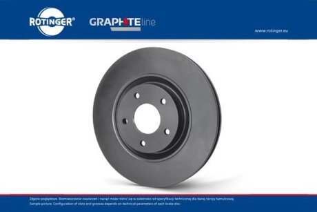 Диск тормозной G-Line ROTINGER RT 2843-GL