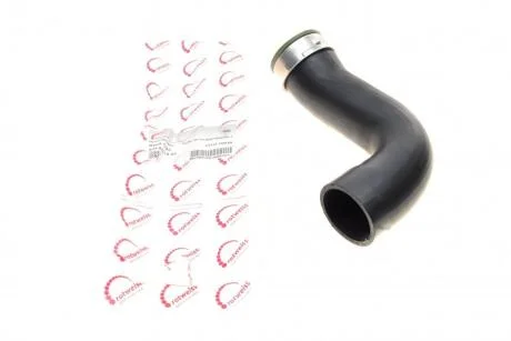 Патрубок интерк., Vito 639, (OM 646 - 642 - 651), R, (низ) ROTWEISS RWS1393