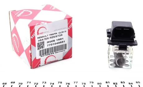 Резистор ROTWEISS RWS1661