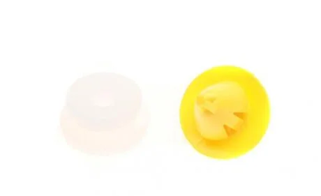 Клипсы крепл. обшивки дверей, Renault Kangoo, 1997>, (пластик), (желтая) ROTWEISS RWS1814