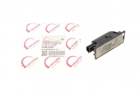Подсветка номера, Renault Master - Opel Movano, 2010> / Kangoo, 2008> / Megane II / III, 2002> ROTWEISS RWS2806