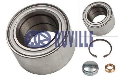 Комплект підшипника колеса EVR bearing set (1100kg/1500kg) for 2004, P CITROEN JUMPER 04/02- 10/14 RUVILLE 4017