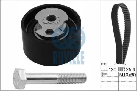 Комплект ГРМ (ремінь + ролик) RUVILLE 5524070