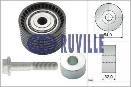 Ролик направляючий RUVILLE 55633