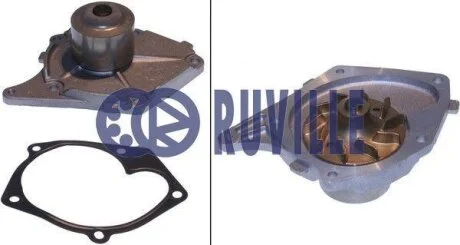 Насос водяной (диам. лопасти 70мм) Nissan Renault Clio Kangoo Megane 1.5DCI 01- RUVILLE 65505