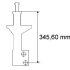 - Амортизатор, "Advantage" (Twin Tube Gas) SACHS 170 160 (фото 1)