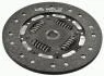 Диск зчеплення AUDI 100/80/A6 "1,9-2,4D "90-00 SACHS 1862 471 031 (фото 2)
