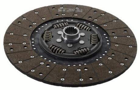 Диск зчеплення (Диск сцепления MB, 395GTZ, 36*40-18N) SACHS 1878 023 831