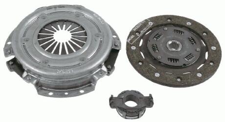 Комплект зчеплення / CITROEN: AX (86>91) 1.0, 1.1, 1.1I, 1.3, 1.4, 1.4I, AX (91>98) 1. SACHS 3000 556 101