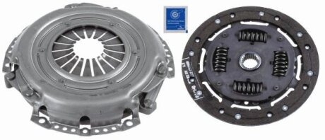 Комплект зчеплення / FORD: MONDEO (93>2000) 1.6I, 1.8I SACHS 3000 824 401 (фото 1)