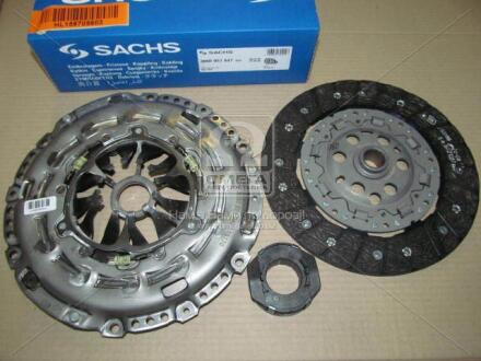 Комплект зчеплення VAG A3/Octavia/Superb/Golf/Passat "1,8TFSi "03>> SACHS 3000 951 847