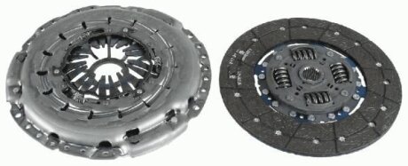 Сцепление компл. HYUNDAI H-1 08- 2.5 DIESEL SACHS 3000 951 968