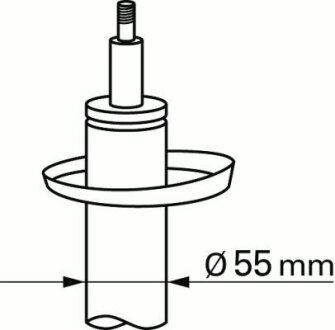 - Амортизатор, "SuperTouring" (Twin Tube Gas) SACHS 311 852