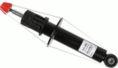 Амортизатор заднiй газовий SACHS 316 285