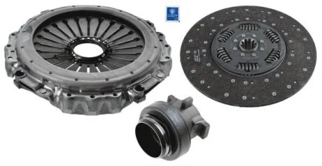 Комплект зчеплення / 430MM IVECO SACHS 3400 700 365 (фото 1)