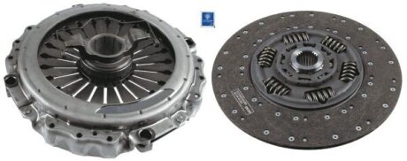 Комплект зчеплення / КОМПЛЕКТ ЗЧЕПЛЕННЯ SACHS 3400 700 478 (фото 1)
