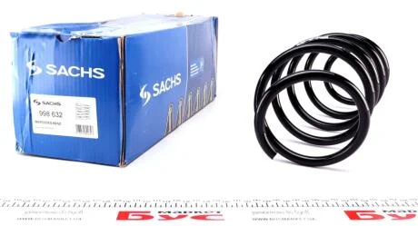 Пружина підвіски Перед Лів/Прав MERCEDES A (W169) B (W245) 1.5-2.0D 09.04-06.12 SACHS 998 632