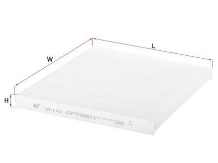 Фильтр салона TOYOTA Camry 06.98-,PRIUS 1.5 05/00-/LEXUS LS400 94-,SUBARU Legacy,Outback 09.03- SAKURA CA-1101