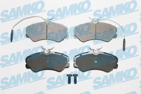 Колодки гальмівні передні Citroen Xsara, Peugeot 206 98-> (LPR-) SAMKO 5SP011