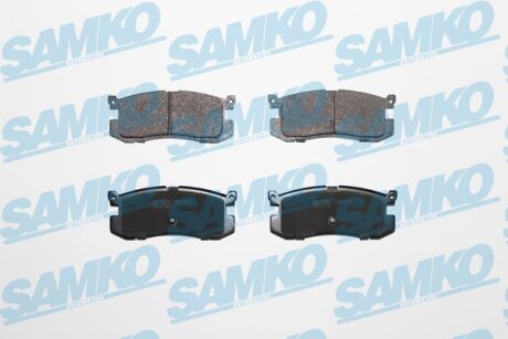 Колодки гальмівні задні Mazda 626 91-> (LPR-) SAMKO 5SP037