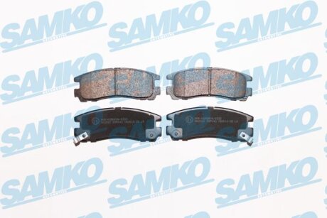 Колодки гальмівні задні Mitsubishi Galant, L400, Eclipse, Pajero Pinin (LPR-) SAMKO 5SP043