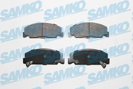 Комплект гальмівних накладок, дискове гальмо SAMKO 5SP083
