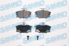 Колодки тормозные дисковые передние ALFA ROMEO 145 (930) 94-99, 146 (930) 94-01, FIAT TIPO 87-95 SAMKO 5SP094 (фото 1)