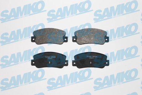 Колодки гальмівні задні Fiat Croma 85-> (LPR-) SAMKO 5SP095