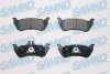3AДНІ ТОРМОЗНІ КОЛОДКИ MERCEDES klasa M 230,320ML 98-05 SAMKO 5SP1000 (фото 1)
