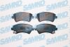 Колодки гальмівні передні Toyota Corolla E12 01-> (LPR-) SAMKO 5SP1002 (фото 1)