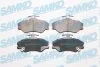 Колодки гальмівні передні Hyundai H100 93-> (LPR-) SAMKO 5SP1009 (фото 1)