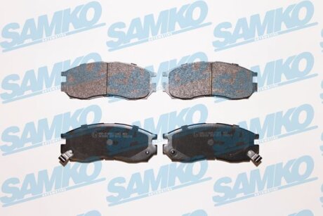 Колодки гальмівні передні Mitsubishi Colt, Galant, Lancer 88-> (LPR-) SAMKO 5SP1012