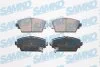 Колодки гальмівні передні Honda Accord VI, Nissan Primera P12 98-> (LPR-) SAMKO 5SP1036 (фото 1)