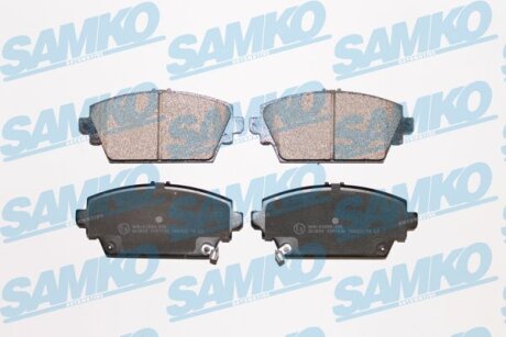 Колодки гальмівні передні Honda Accord VI, Nissan Primera P12 98-> (LPR-) SAMKO 5SP1036