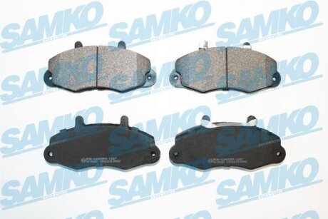 Комплект гальмівних накладок, дискове гальмо SAMKO 5SP1059