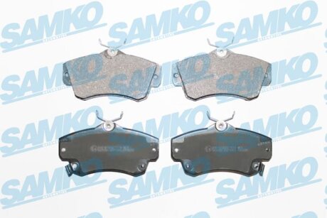 Комплект гальмівних накладок, дискове гальмо SAMKO 5SP1061