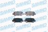 Колодки гальмівні задні Toyota Corolla E12 01-> (LPR-) SAMKO 5SP1068 (фото 1)